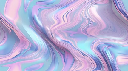 Fototapeta premium abstract pink tones background with waves, liquid flowing pearlescent, pastel colors soft, highlight calming ocean like view, gradient seamless generative ai