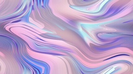 Fototapeta premium abstract pink tones background with waves, liquid flowing pearlescent, pastel colors soft, highlight calming ocean like view, gradient seamless generative ai