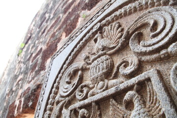 detail of the temple