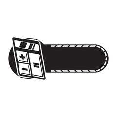 Calcuolator logo icon,illustration design template