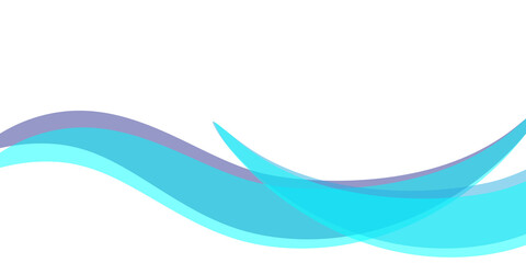 abstract blue wave background transparent