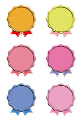 丸いアイコンセット