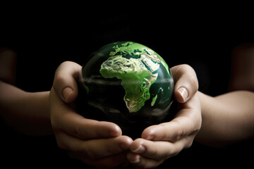 earth in hand , Generative Ai