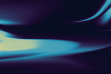 Blue and yellow abstract gradient wave background