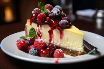 Piece of cheesecake. Generative AI