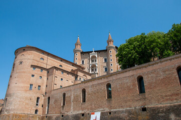 Fototapeta na wymiar Palazzo Ducale Urbino