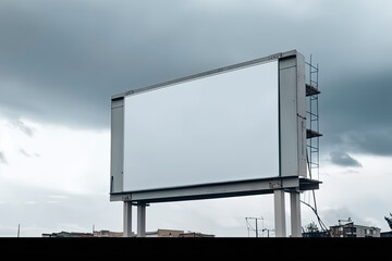 Obraz premium billboard blank for outdoor advertising poster