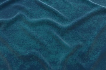 Fototapeta na wymiar Abstract tenderness beige blue silk background luxury cloth . 3D rendering. 