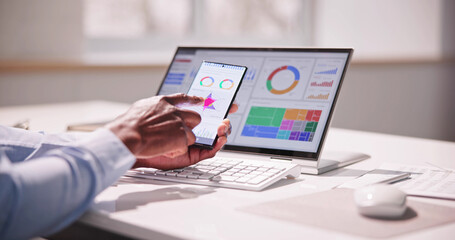 KPI Business Analytics Data Dashboard