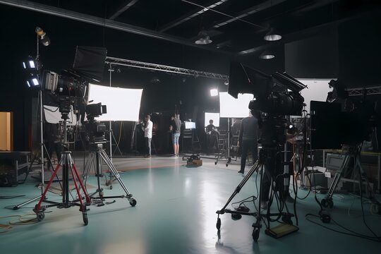 ﻿A group of people on a stage - Generative AI