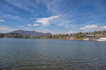 Naklejka premium lake junaluska nc