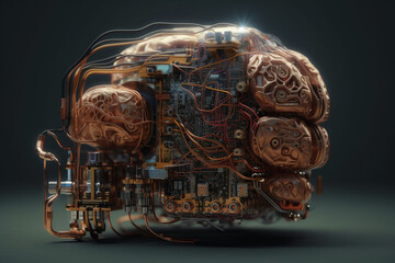 mechanical brain, Generative AI