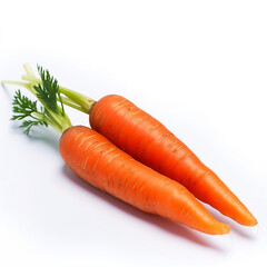 carrot, vegetable, food, fresh, carrots, orange, healthy, organic, isolated, bunch, raw, vegetarian, root, green, diet, white, agriculture, ingredient, natural, ripe, vitamin, nutrition, leaf, leaves,