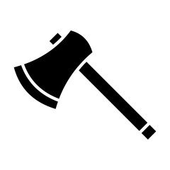 Axe Glyph Icon