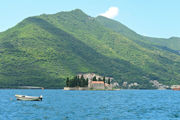 Fototapeta premium Kotor Bay. Picturesque views in Montenegro, Europe