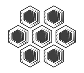 hive icon isolated