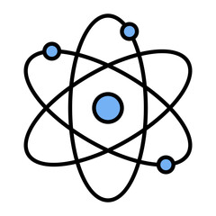 Science Line Color Icon