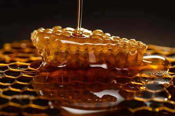 Delicious royal jelly honey