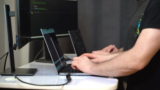 Programmers working together in a team