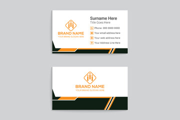 Healthcare medicine business card design