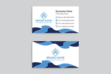 Dental business card design