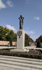 Fototapeta premium statue of st john of nepomuk