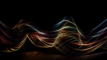 Dynamic Abstractions: A Fusion of Color and Form, Graphic Design Background, Vibrant, Fluid
