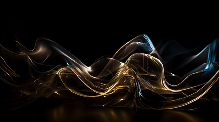 Dynamic Abstractions: A Fusion of Color and Form, Graphic Design Background, Vibrant, Fluid