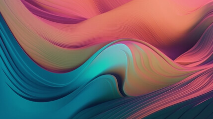 Dynamic Abstractions: A Fusion of Color and Form, Graphic Design Background, Vibrant, Fluid