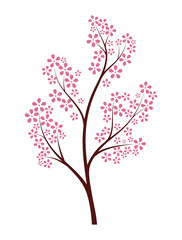 Obraz na płótnie Canvas Spring tree with blossom. 