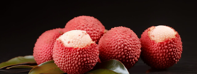 fruit, lychee, food, litchi, tropical, isolated, white, red, fresh, sweet, lichi, healthy, ripe, exotic, juicy, closeup, lichee, litchee, tasty, delicious, raw, ingredient, leechee, berry, group, rasp