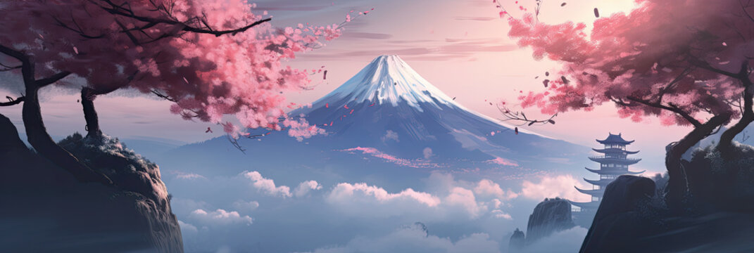 Japanese Background - Generative AI