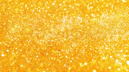 Sparkle gold background with glitter. New year or holidays background 