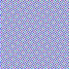Colorful background, halftone circles, texture