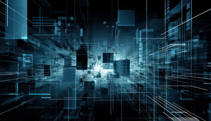 Modern abstract background, AI generated