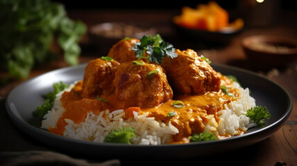 A Perfect Blend of Spices and Chicken in This Curry Dish