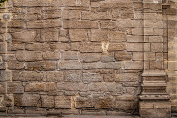 Textura de una pared hecha con roca proveniente de la cantera juan soldado en La Serena, Chile. Canon M50 Mark 1, 45mm. ISO 100, 1/160s, F/6.3