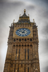 Fototapeta na wymiar The Big Ben, iconic landmark in London, England, UK
