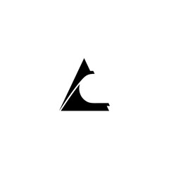 Fototapeta premium Premium design Logo with initial, letter, alphabet AC for company branding and other