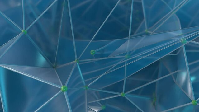 Generative Art 1028: Abstract 3D animation (Loop).