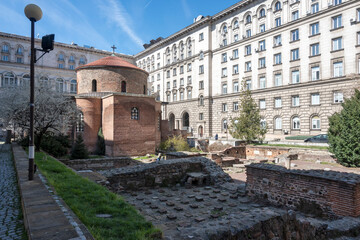 Obraz premium Church St. George Rotunda in in Sofia, Bulgaria