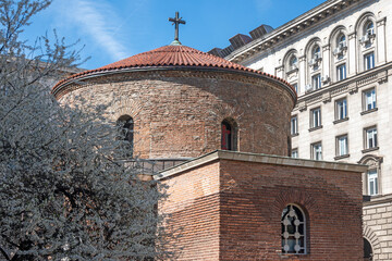 Church St. George Rotunda in in Sofia, Bulgaria