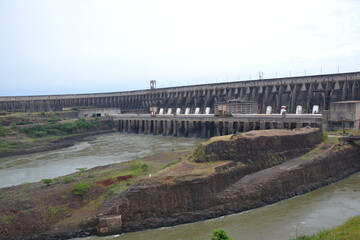 power plant of Foz de Igua&ccedil;u