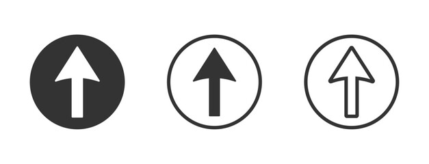 Arrow flat vector icon designs