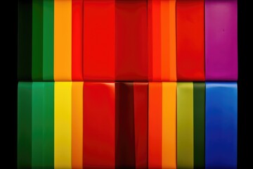  LGBT Rainbow Background. LGBTQ Gay Pride Rainbow Flag Background Generative AI