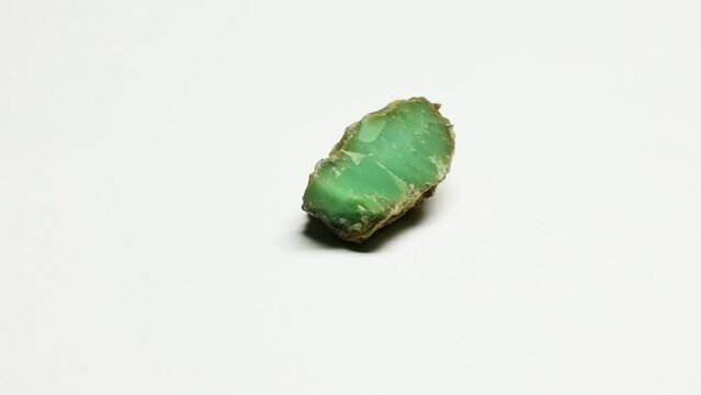 Chrysoprase natural raw gemstone