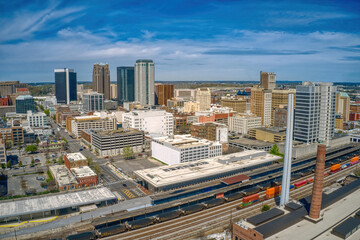 Fototapeta premium Aerial View of Birmingham, Alabama