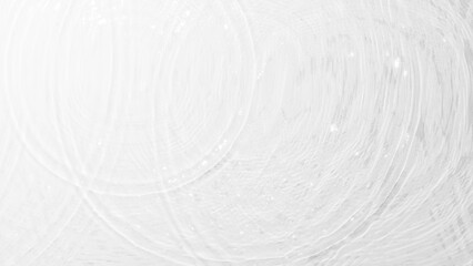 波紋の背景素材。光に反射するきれいな水面の画像。（白色）（横長）