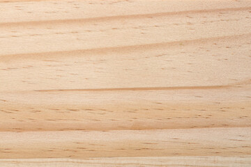 Fototapeta premium Wooden cutting board as background, closeup