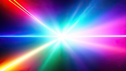 Obraz premium Abstract lens flare wallpaper, background, art.